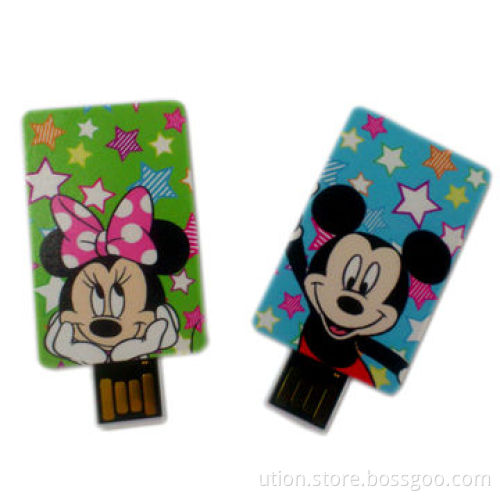 Mini Credit Card usb disk with UDP chip and gift package, 1 to 32GB Memory Capacity